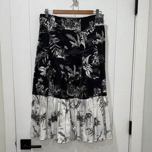 Eva Franco Print Skirt